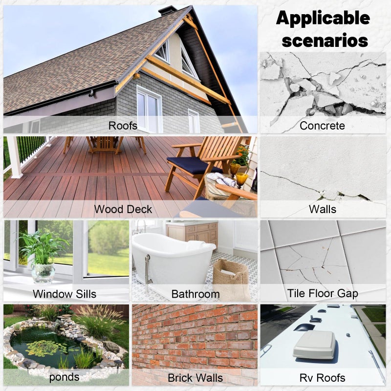 NetLea Invisible Waterproof Agent,Transparent Waterproof Coating,Polyurethane Coating for Roofs, Walls, Bathroom, Shower, Window Sills, Indoor & Outdoor - Image 4